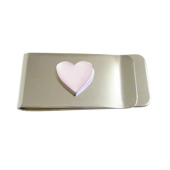 Kiola Designs Other - Pink Heart Love Wedding Money Clip Kiola Designs Other - Pink Heart Love Wedding Money Clip